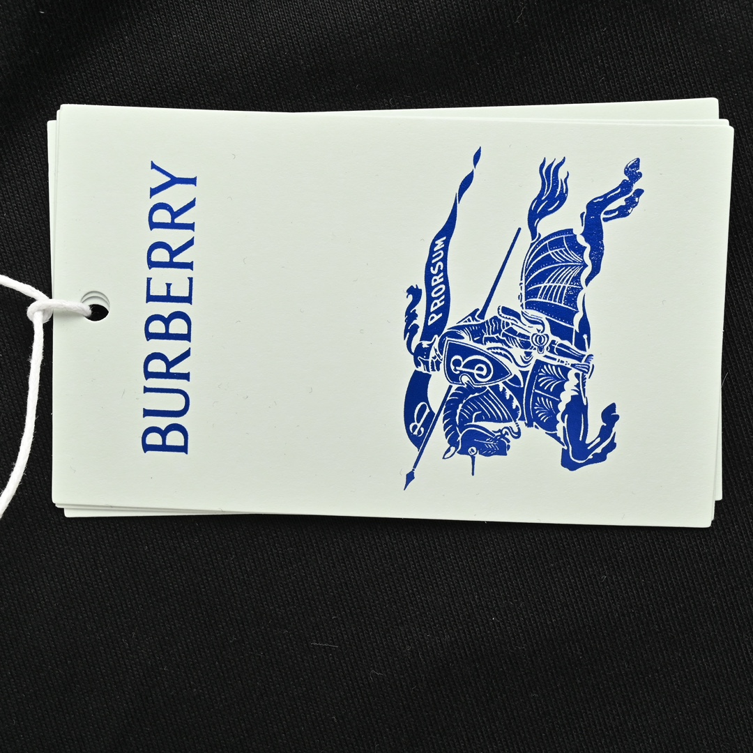 Burberry 24ss check horse short sleeve