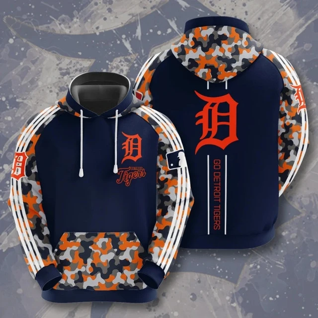 DETROIT TIGERS 3D HOODIES DT004