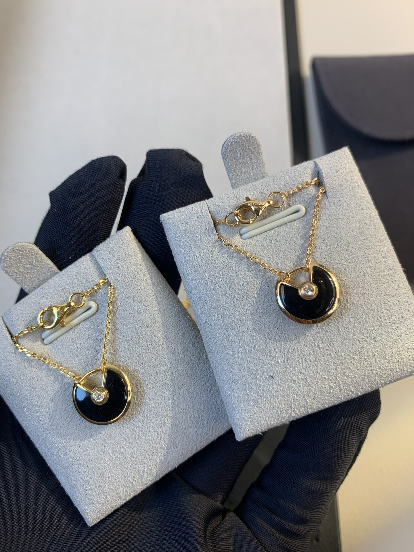 Cartier Black Onyx Necklace