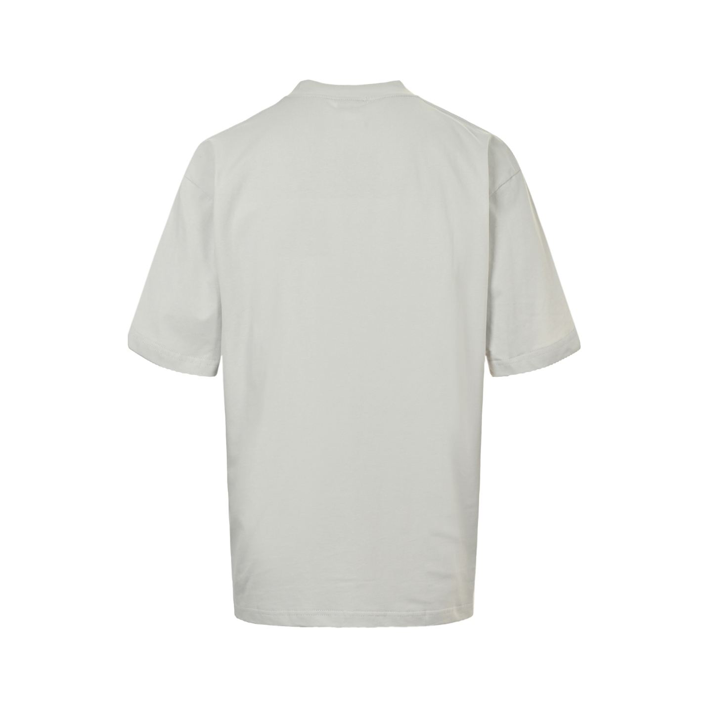 Balenciaga 25ss reverse letter embroidered print short sleeve