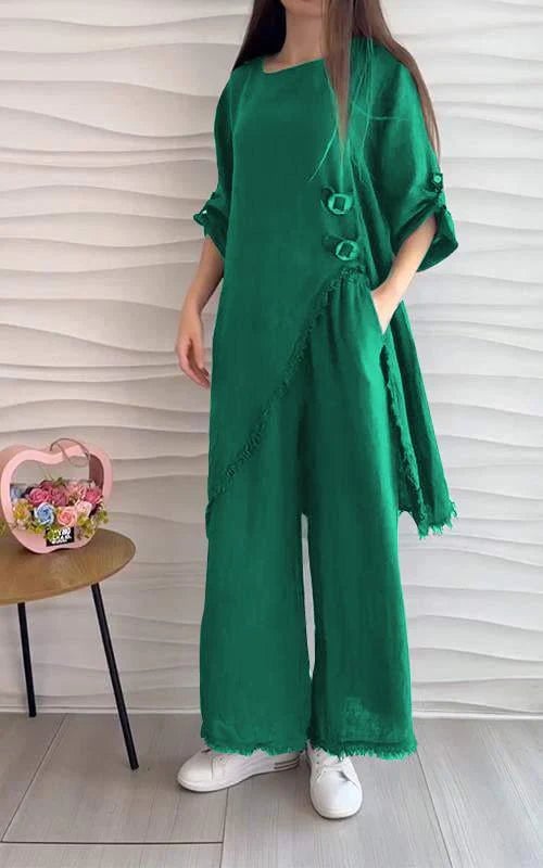 2024 New fashion loose 2-piece set——Buy 2 Free Shipping