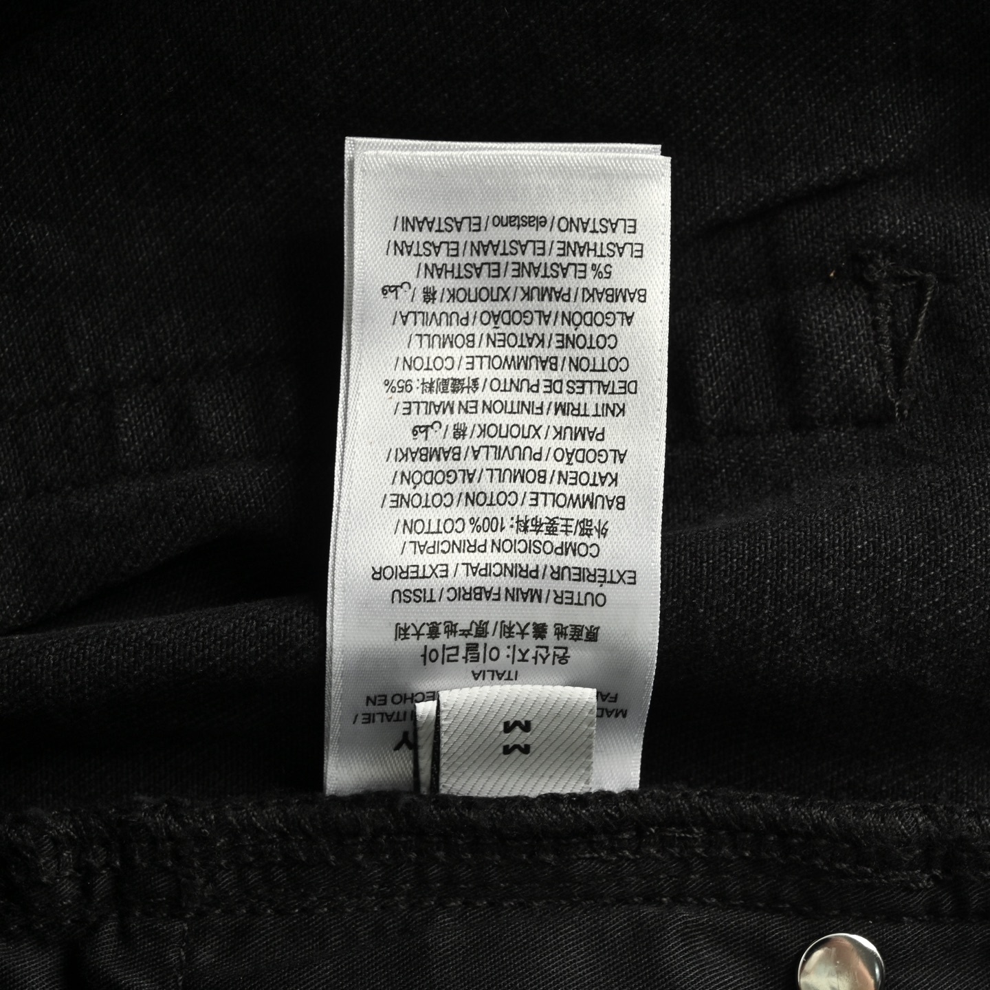 Burberry 25ss back pocket check horse jeans