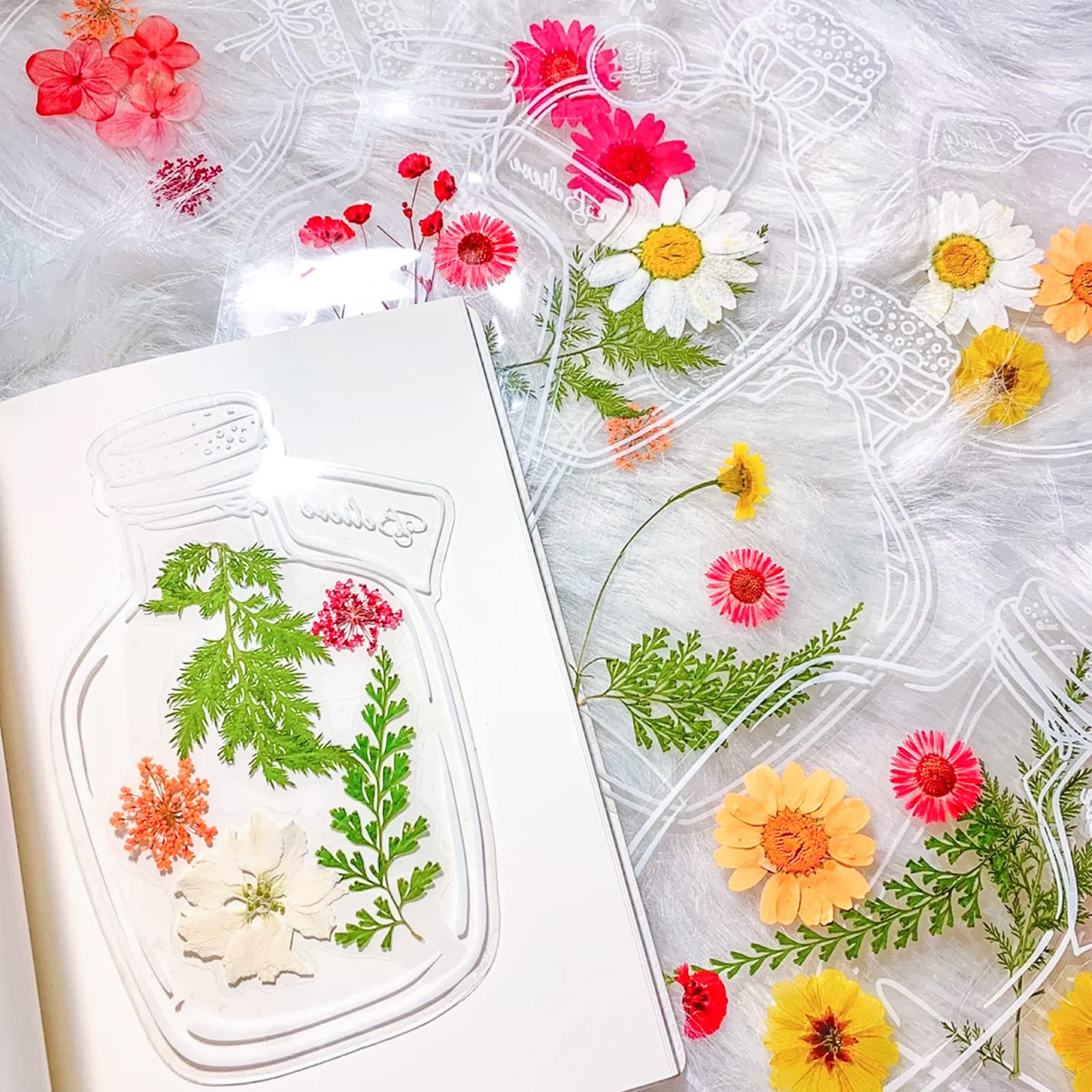 🔥Last Day Promotion-[SAVE 50% OFF]--New Dried Flower Bookmarks Set-BUY 4 GET 10% OFF & FREE SHIPPING