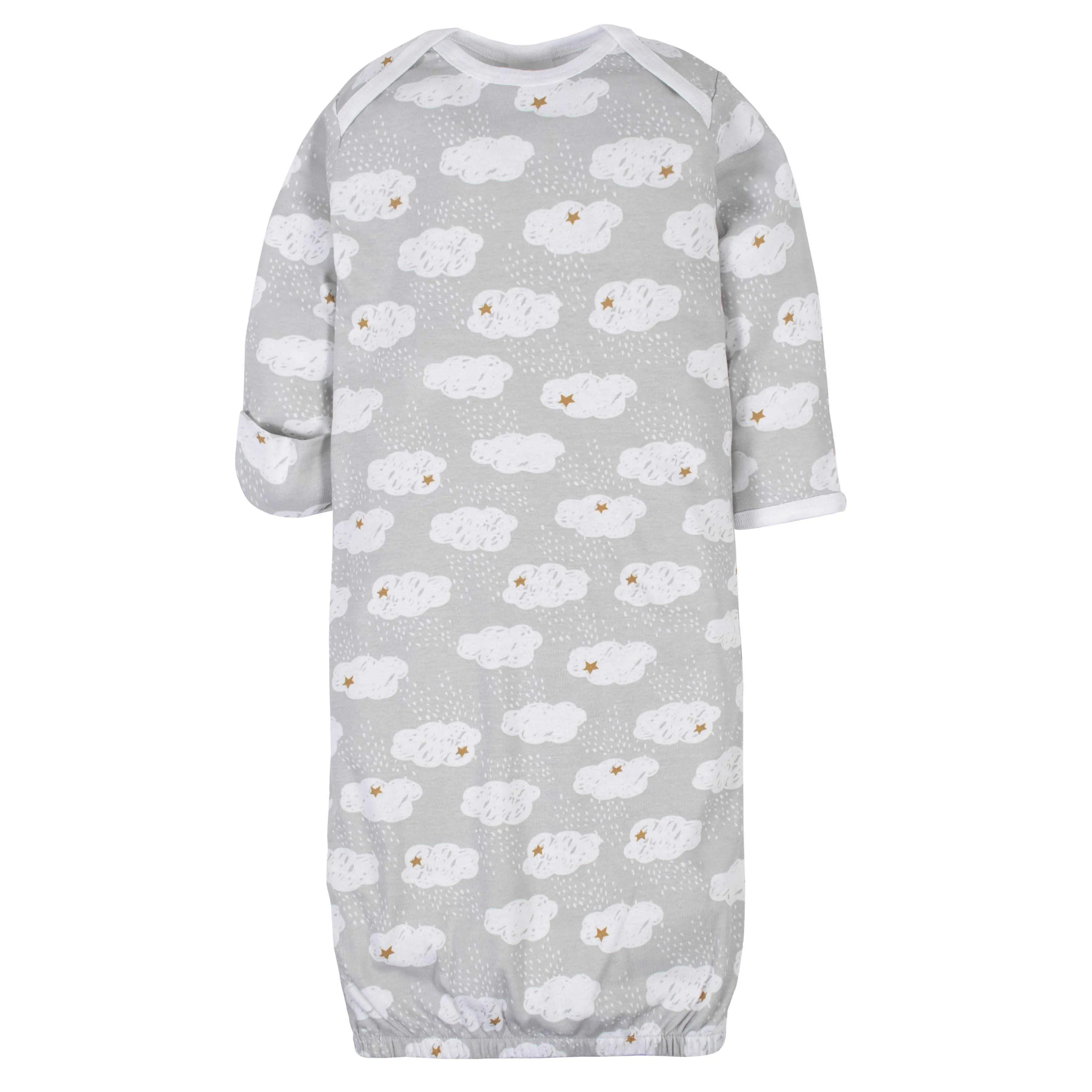 4-Pack Baby Neutral Sheep Gowns