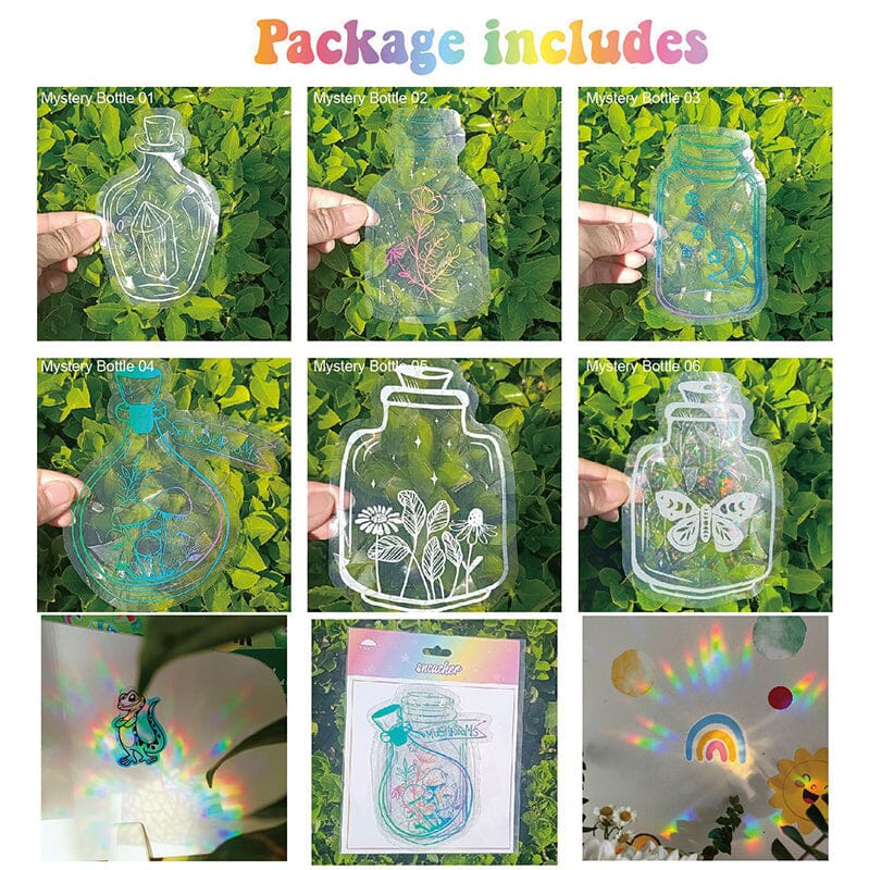 🔥Last Day 60% OFF🔥PVC animal colorful anti-collision glass sticker
