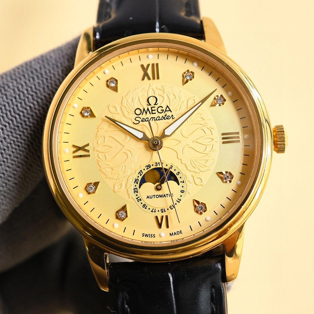 Omega De Ville Moon Phase Series Watch