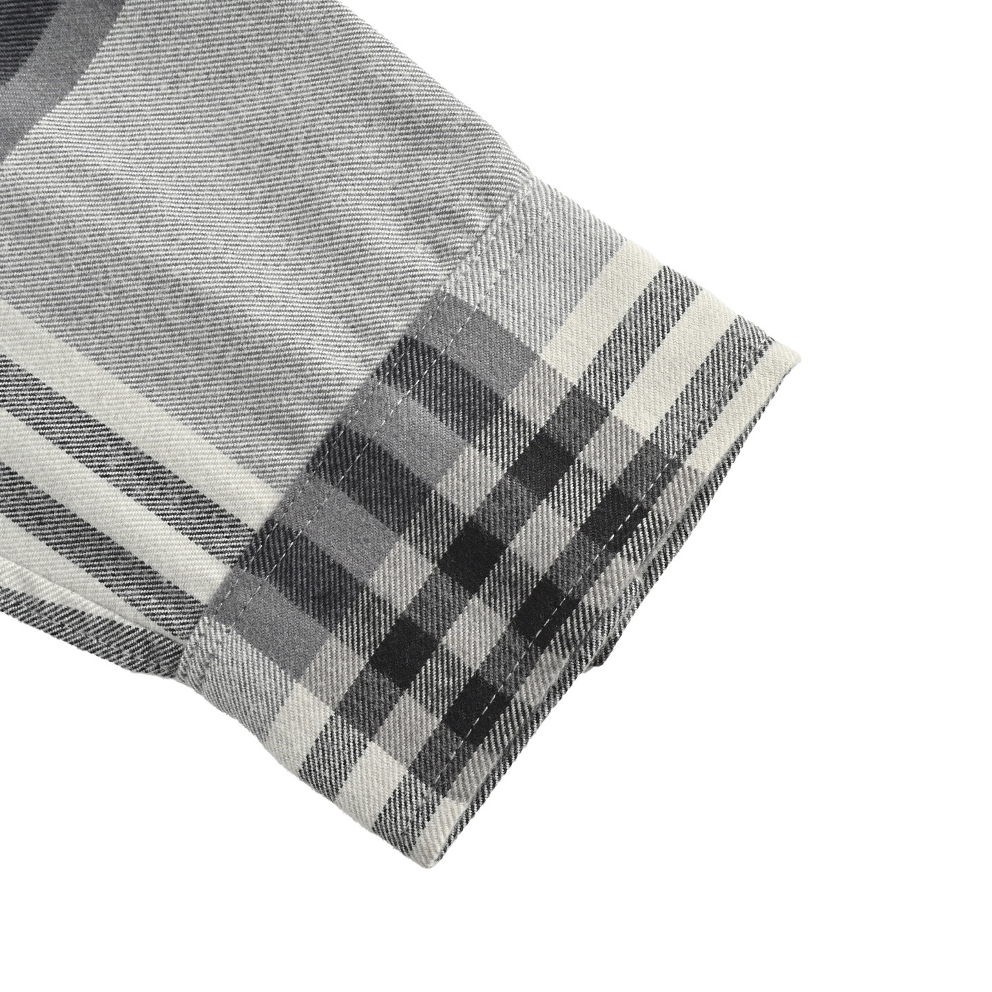 Louis Vuitton 25Fw Check Lettering Flannel Shirt Jacket