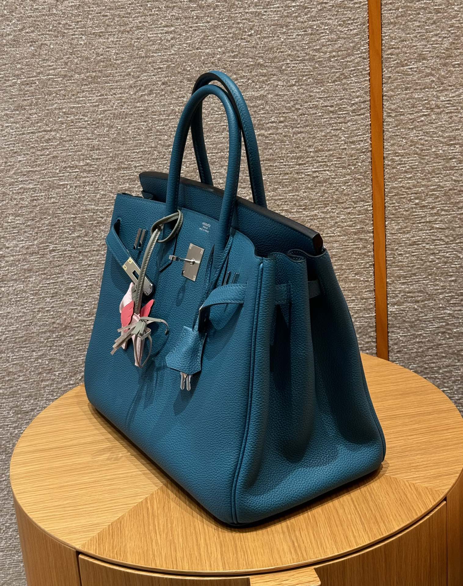 Hermes Birkin 7ccobalt (Handmade to order)