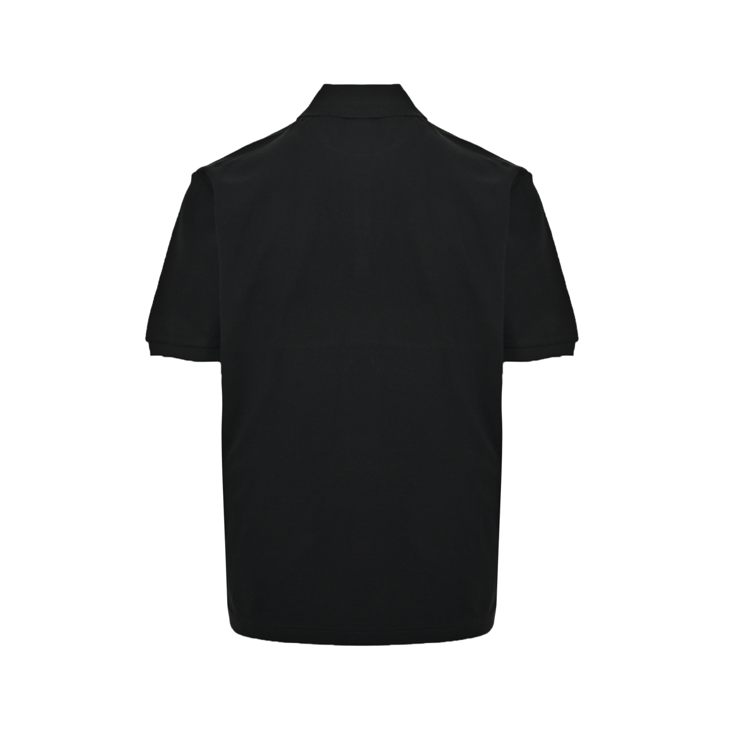Prada patchwork triangle logo Polo short sleeve