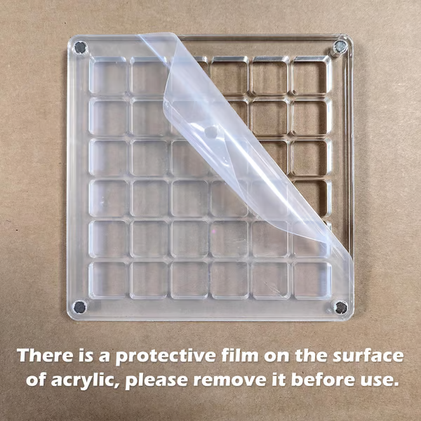 Acrylic Magnetic Shell Display Box