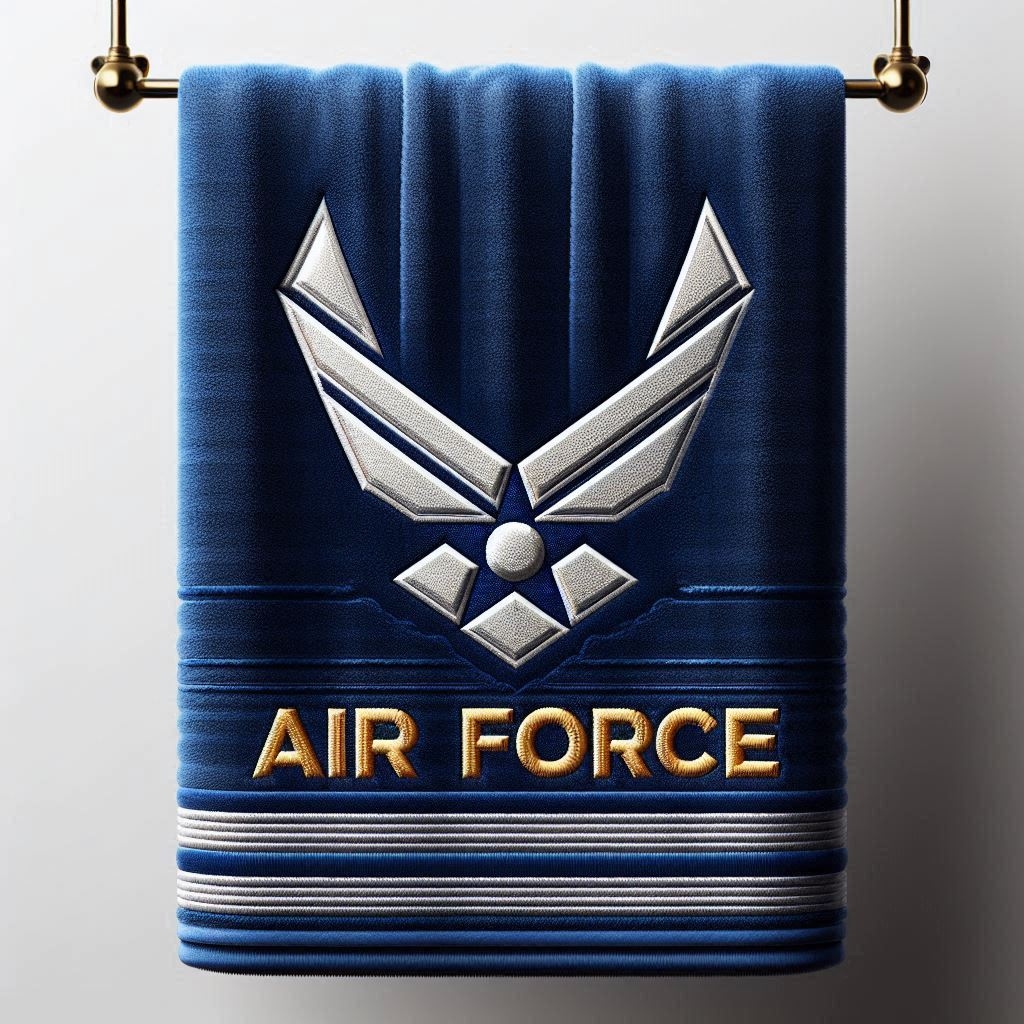 Veteran Tribute Embroidered Towel