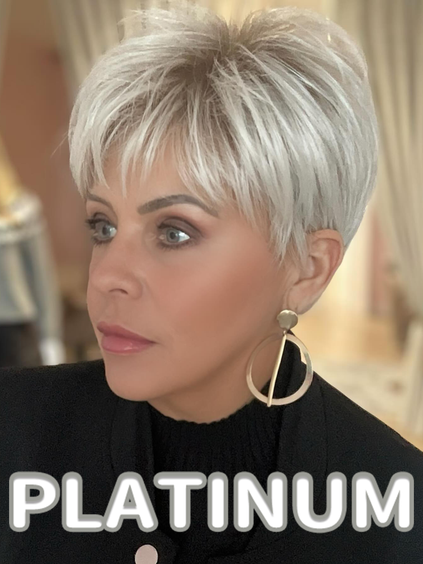 Short Layered Bob Wig With Feathered Layers