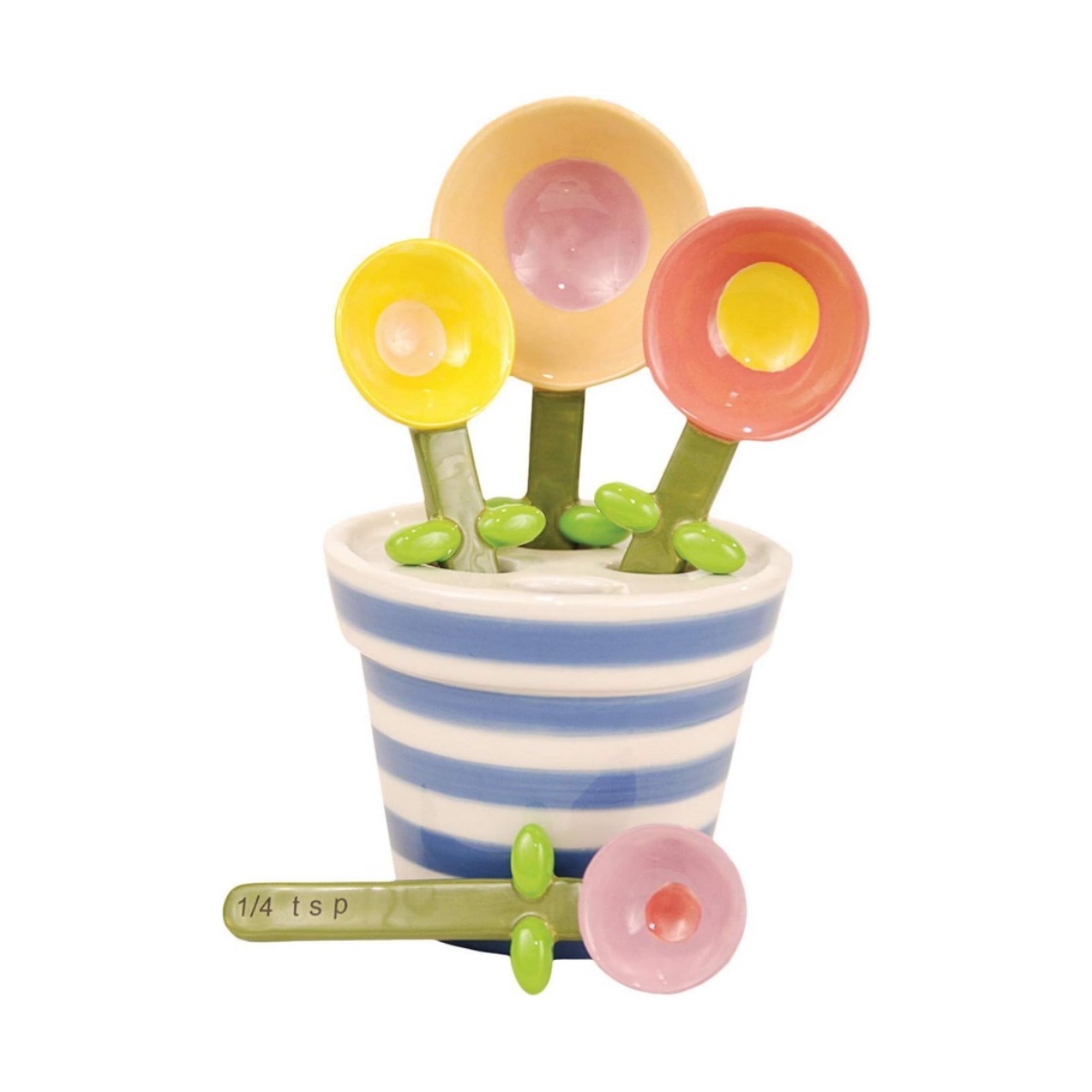💖Last Day 49% OFF💖Porcelain measuring spoon set with base