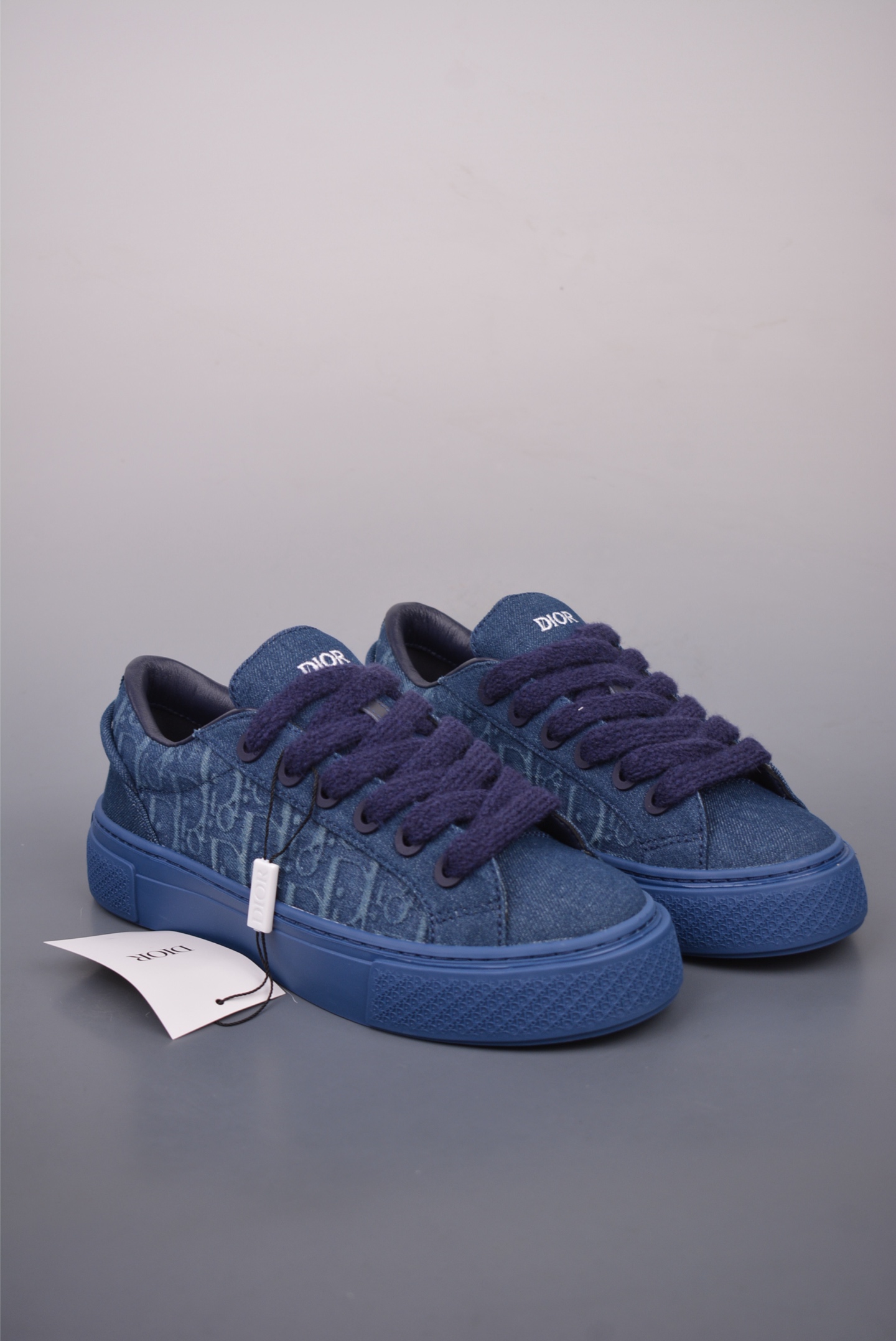 Dior B33 Low Top Sneakers Denim CD Re-Image 3SN303ZWL1111