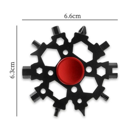 23-in-1 Snowflake Multitool