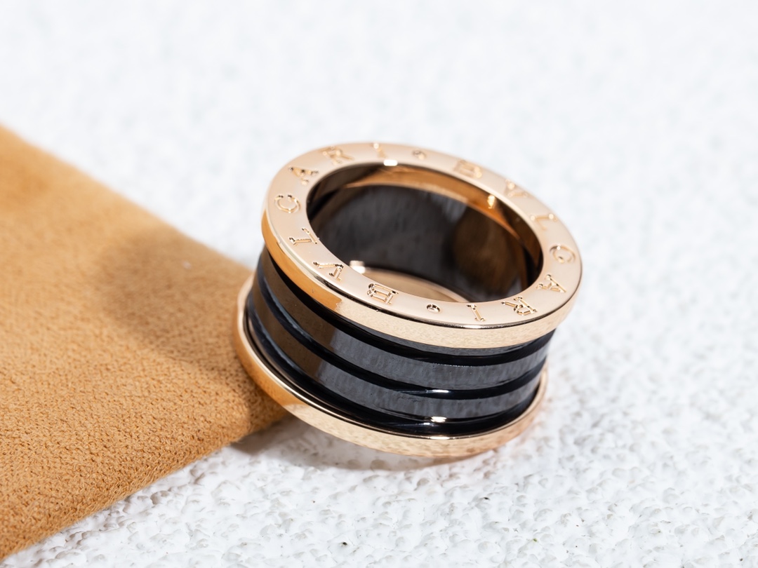 Bulgari Wide Ceramic Ring