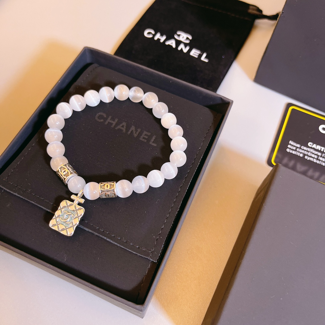 Chanel natural stone bracelet