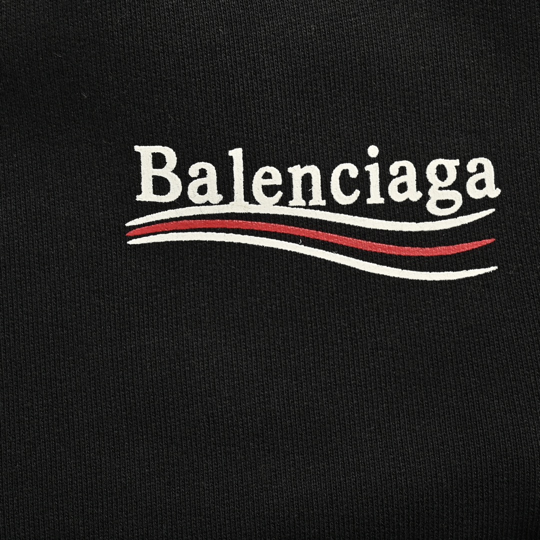 Balenciaga Classic Coke Print Floral Hem Trousers