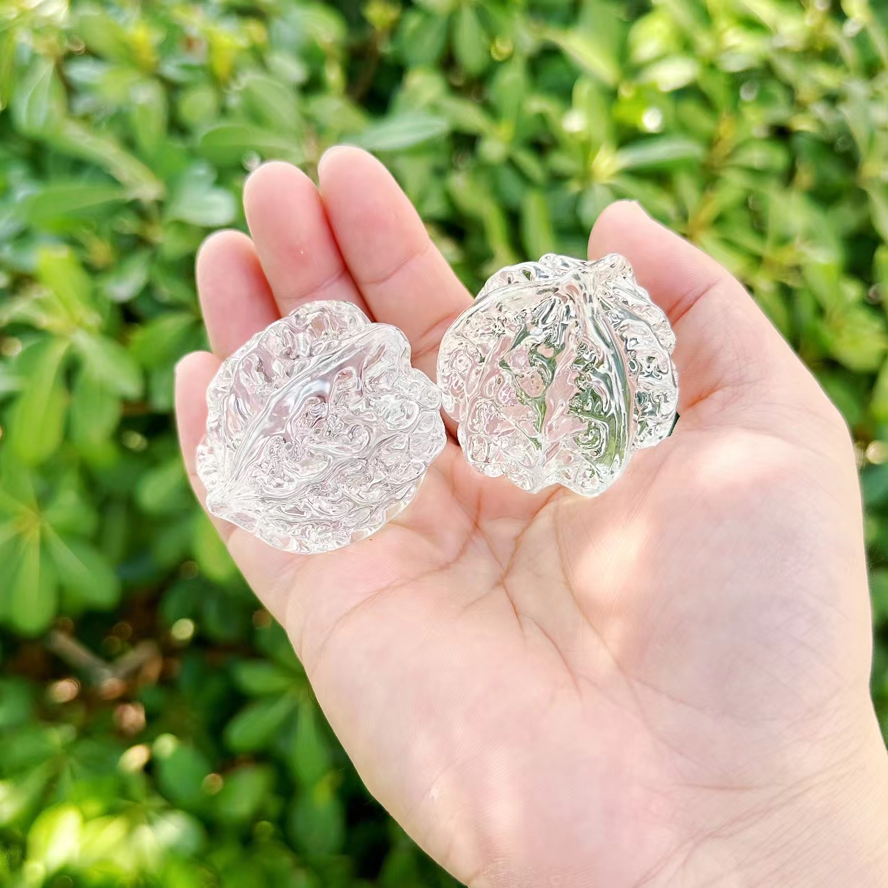 🔥Last Day 50% OFF💎Exquisite Crystal Glass Walnut