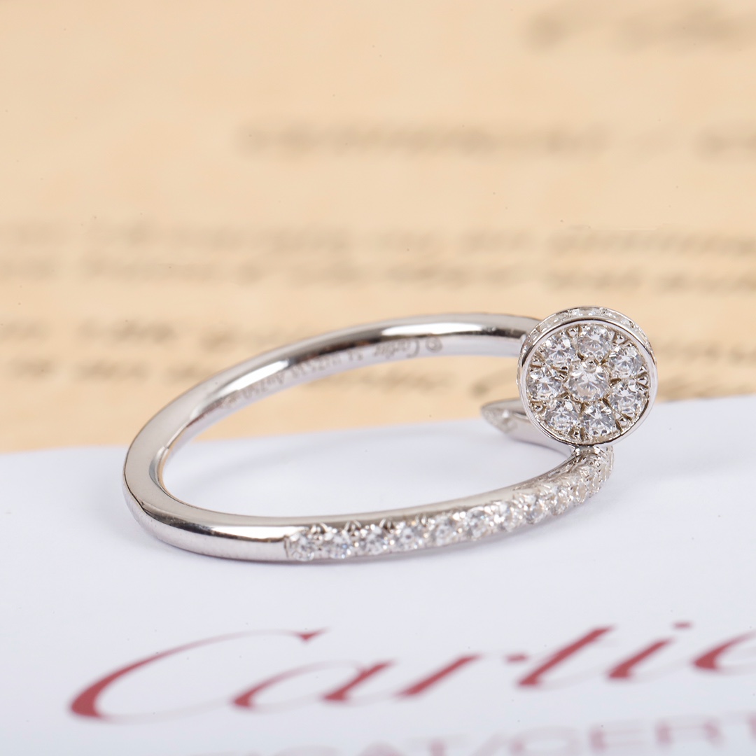 Cartier nail diamond ring