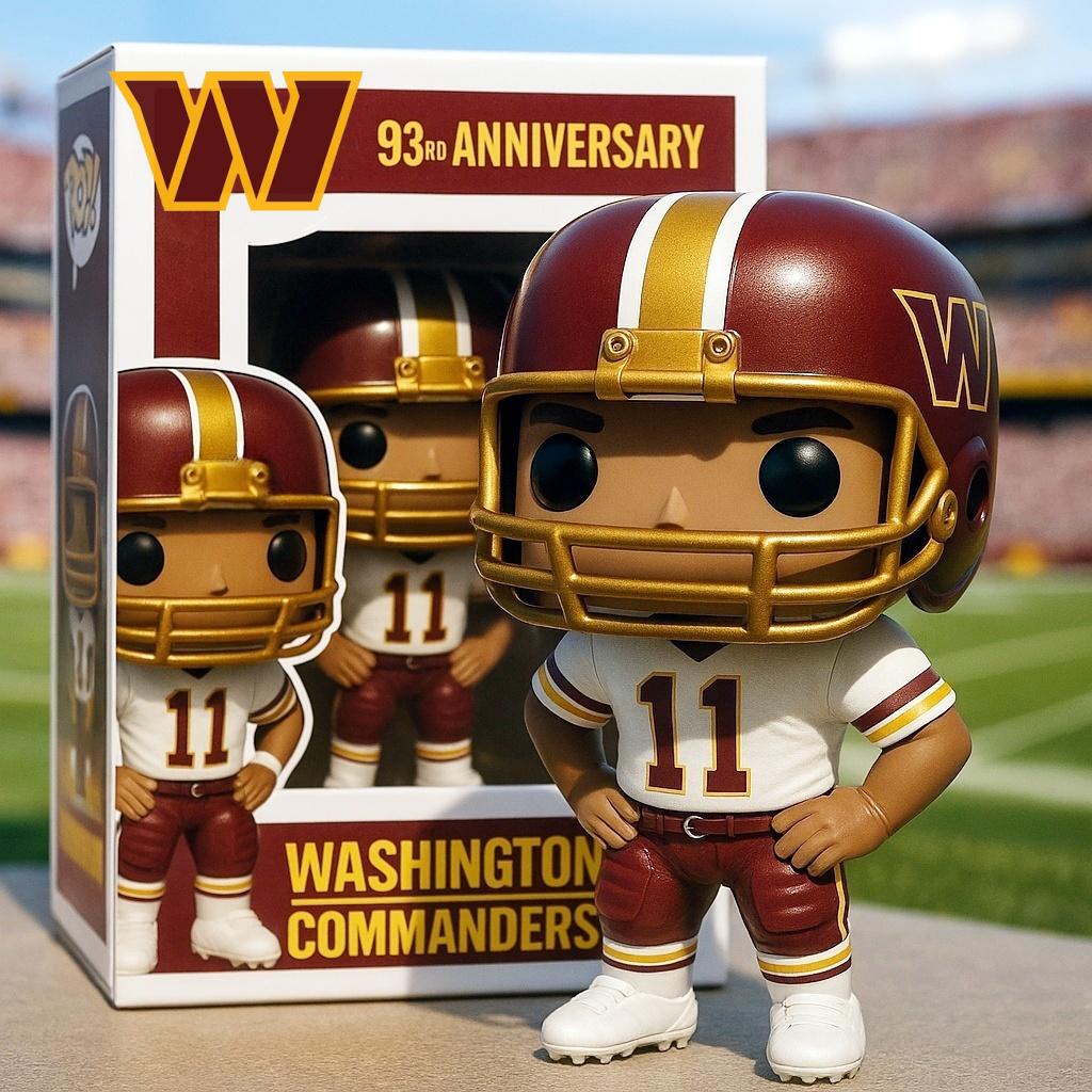 Washington Commanders  93rd Anniversary POP! Figure