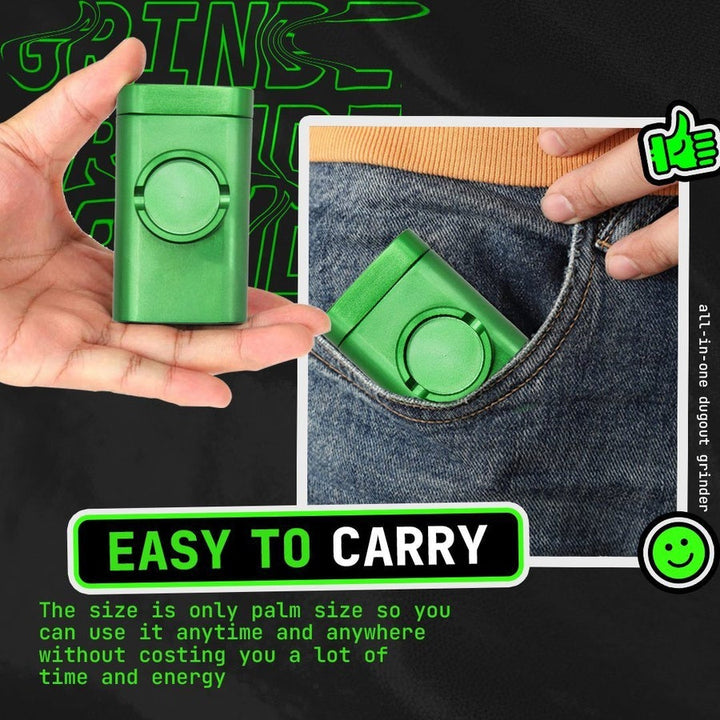(🔥Last Day Promotion-SAVE 50% OFF)All-in-One Dugout Grinder Container-BUY 2 GET 10% OFF & FREE SHIPPING