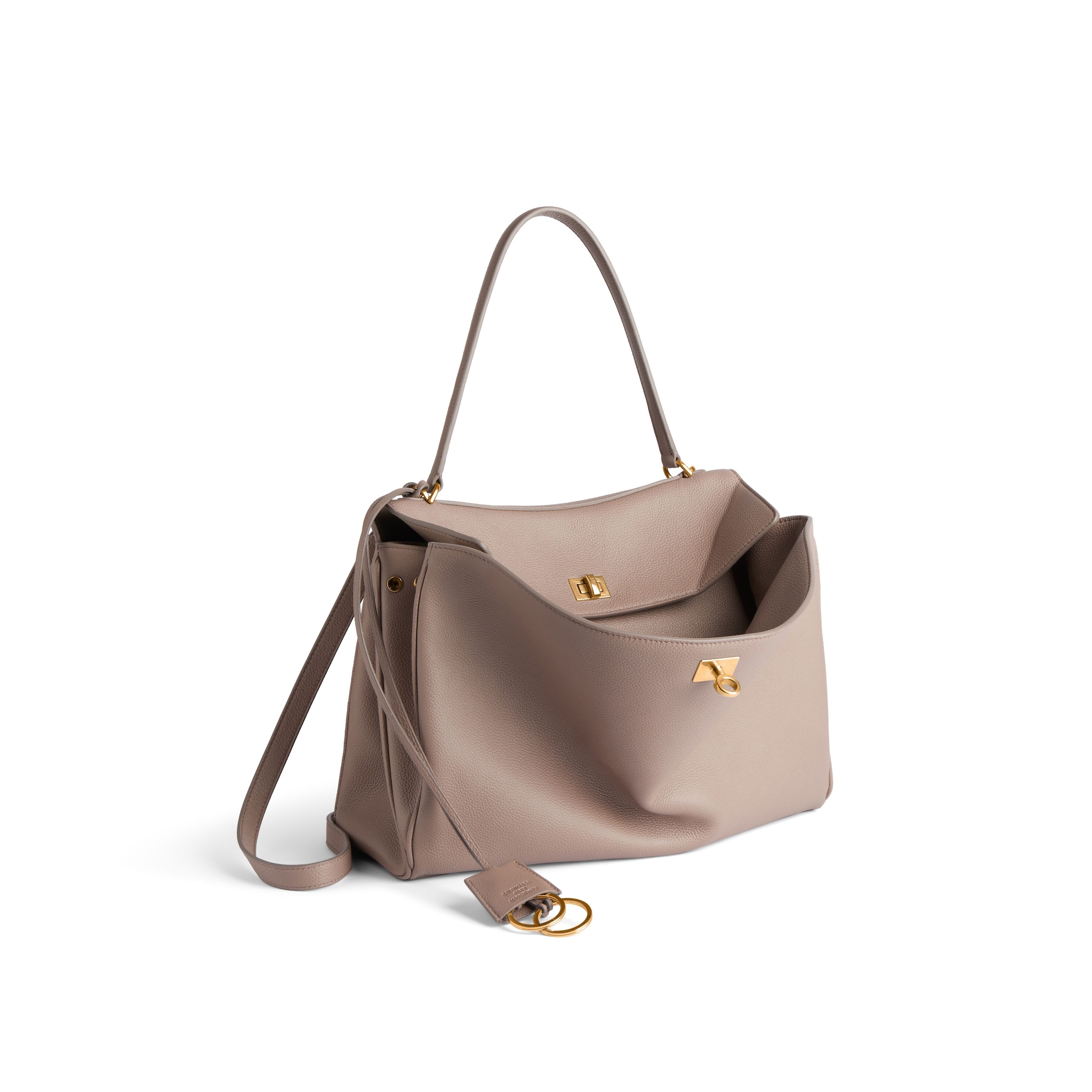 Balenciaga Women's Rodeo Handbag Medium Grained Calfskin7897722ABV51000