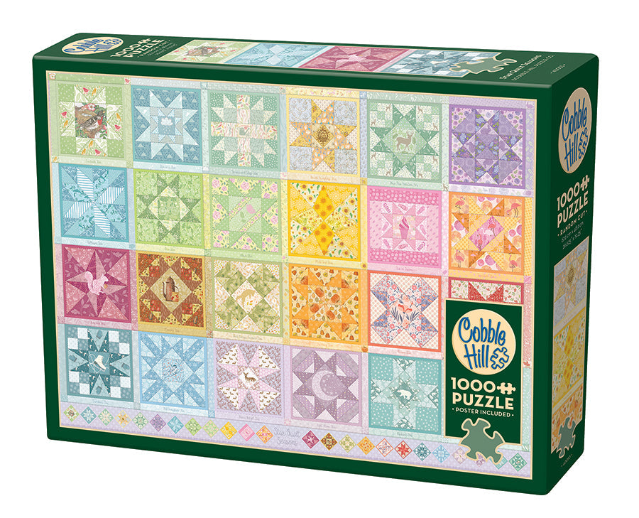 Star Quilt Seasons | 1000 Piece