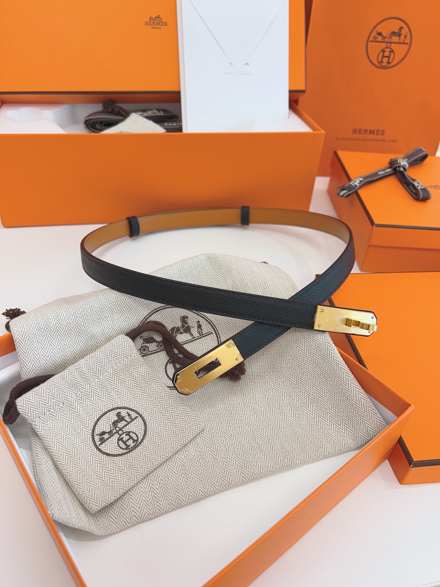 Hermès Women's Belt 1.8CM Width