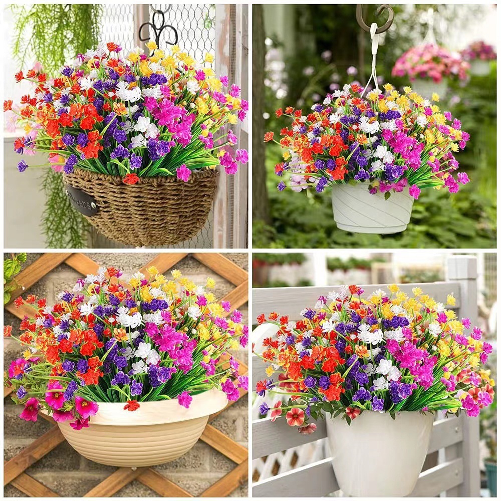 (🔥Last Day Promotion-SAVE 50% OFF)Outdoor Artificial Flowers-BUY 2 GET FREE SHIPPING