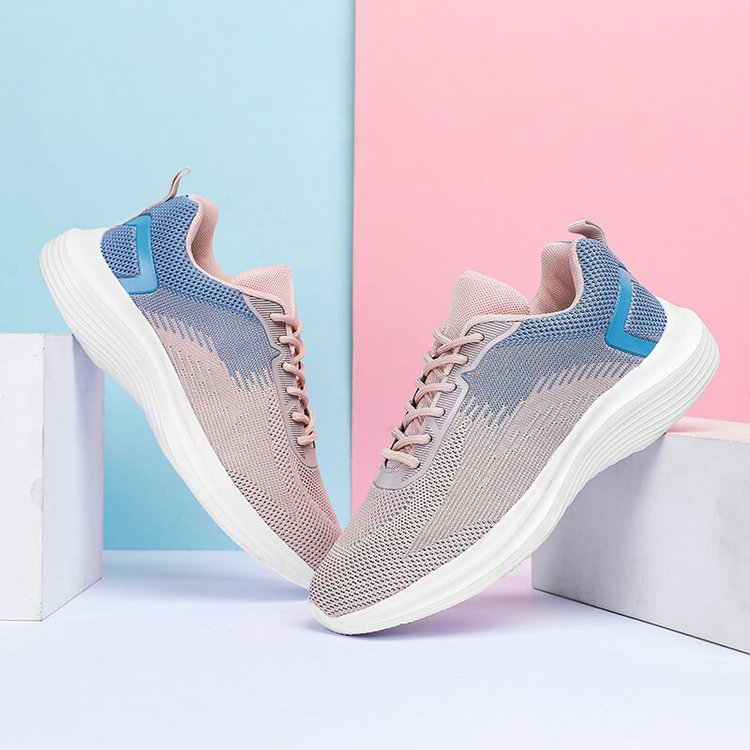 Women's Flying Woven Fashion Casual Sneakers