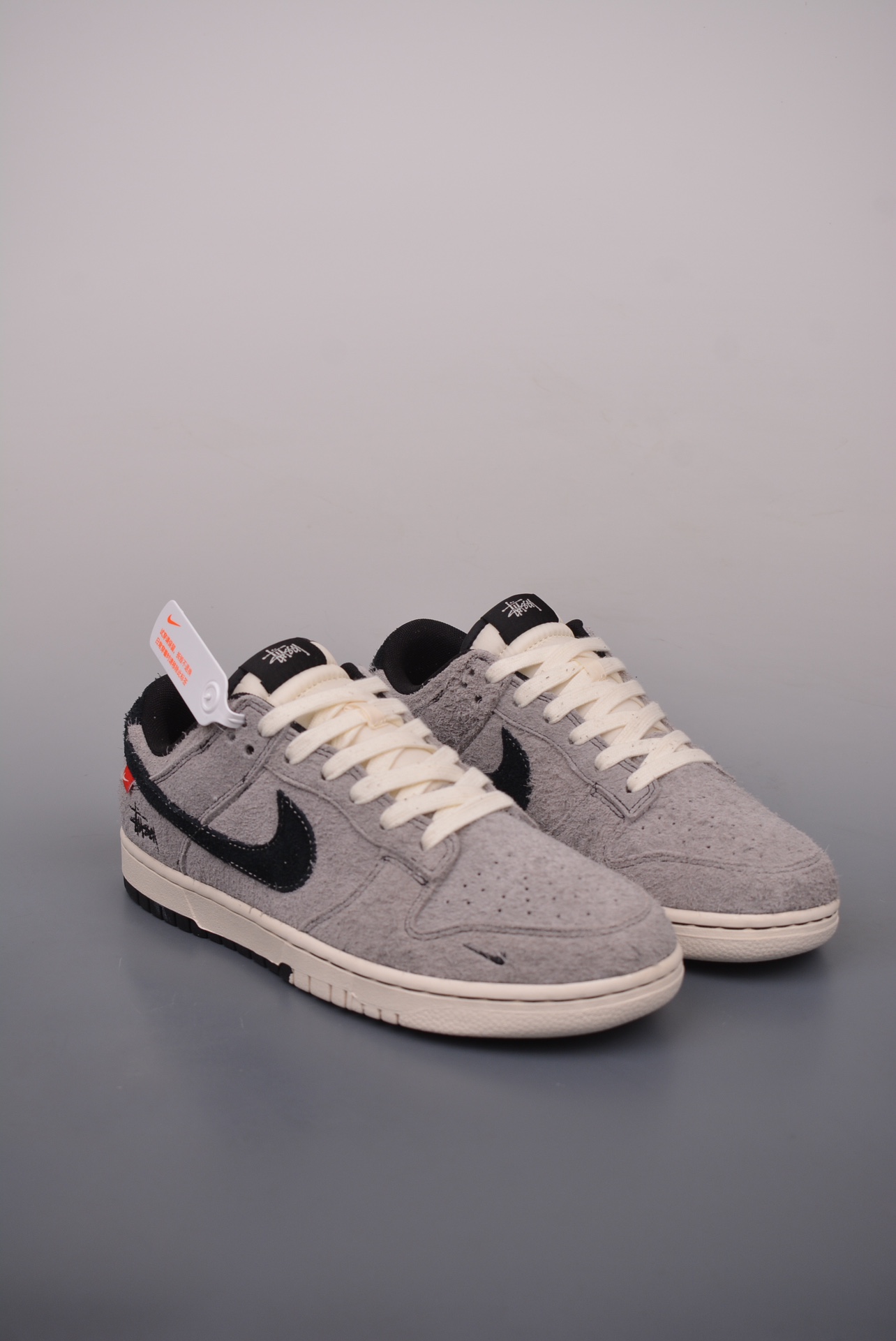 Supremex Stussy x Nike By You SB Dunk Low Retro SP Gray Black MM1089-027