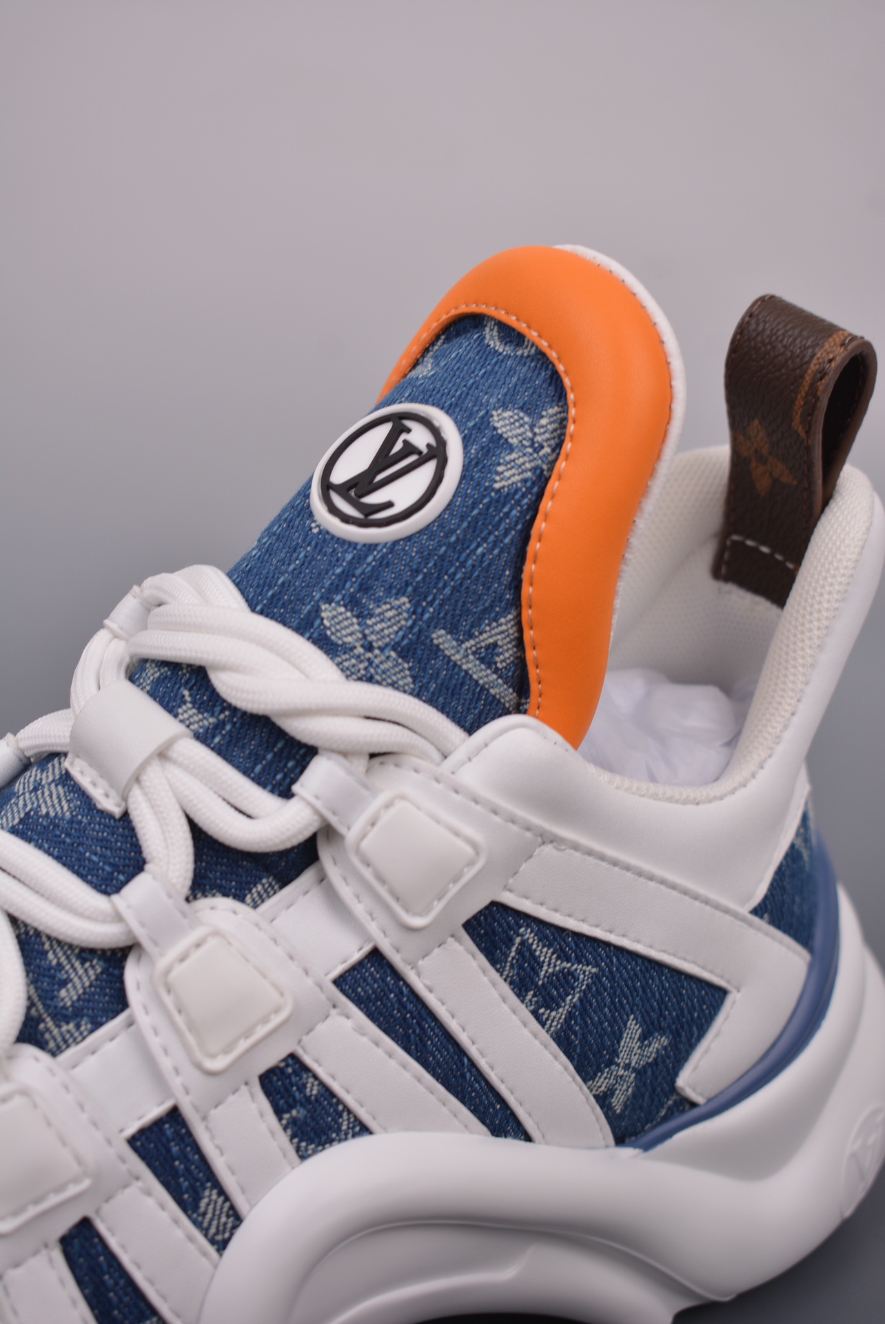 Louis Vuitton Archlight Sneakers Denim Blue White