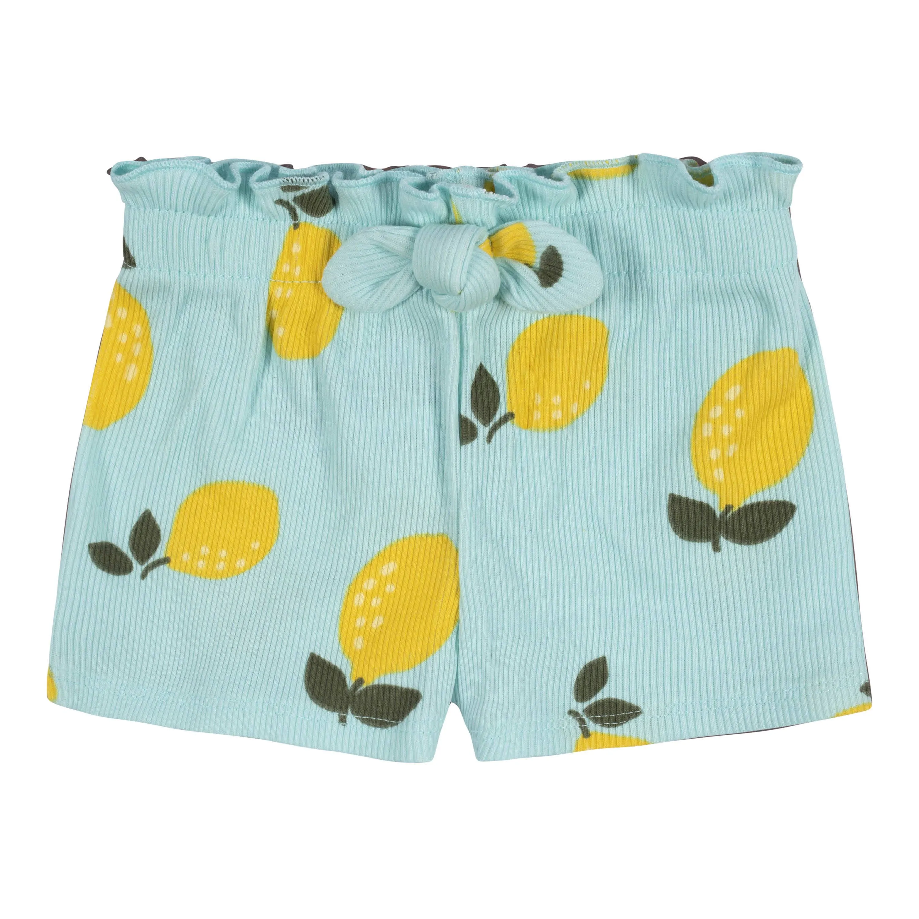 3-Pack Baby & Toddler Girls Picnic Day Dreams Pull-On Knit Shorts