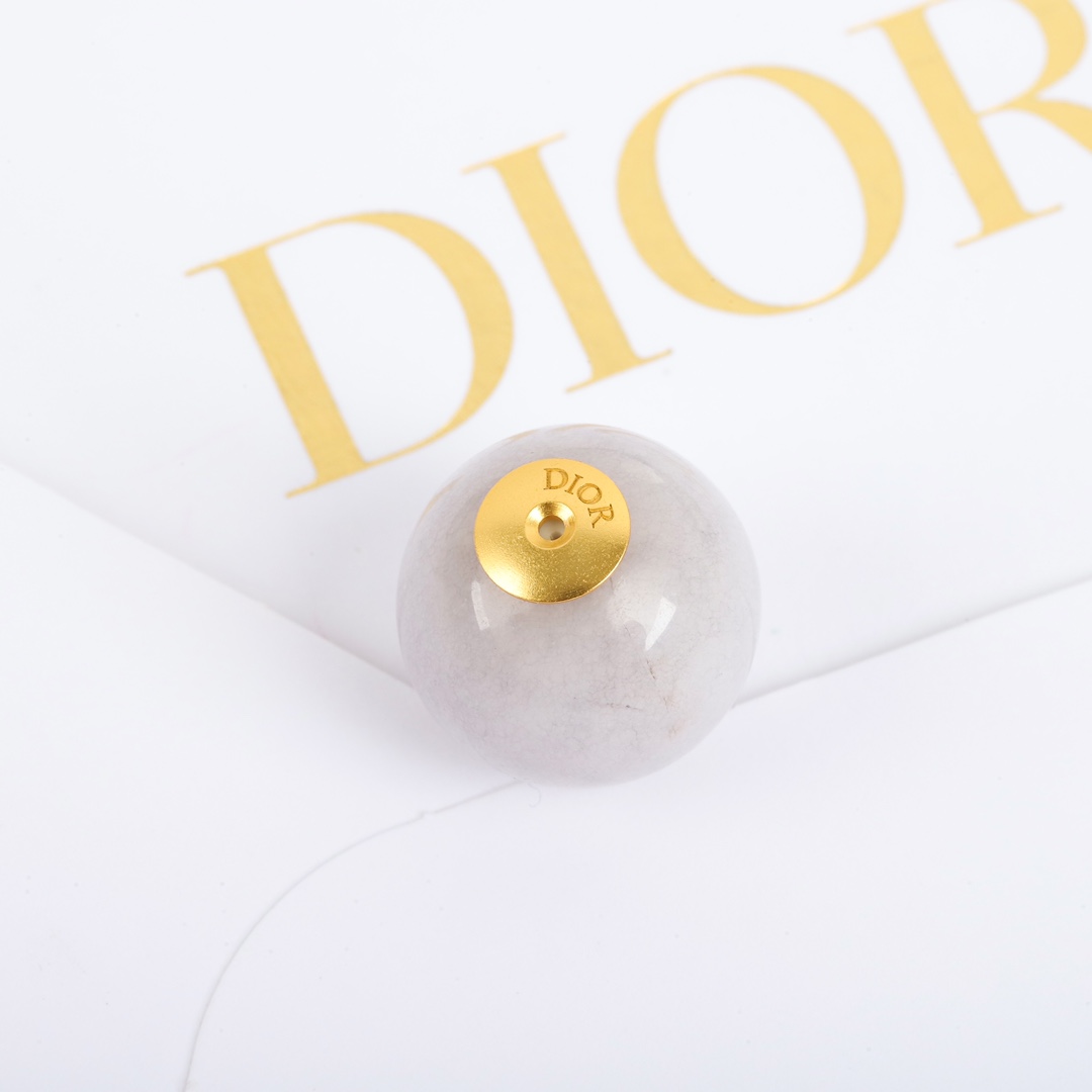 Dior Natural Stone Thistle Earrings