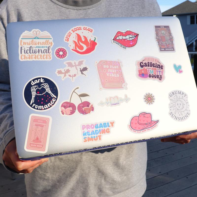 Book Stickers for Kindle 120-Pack