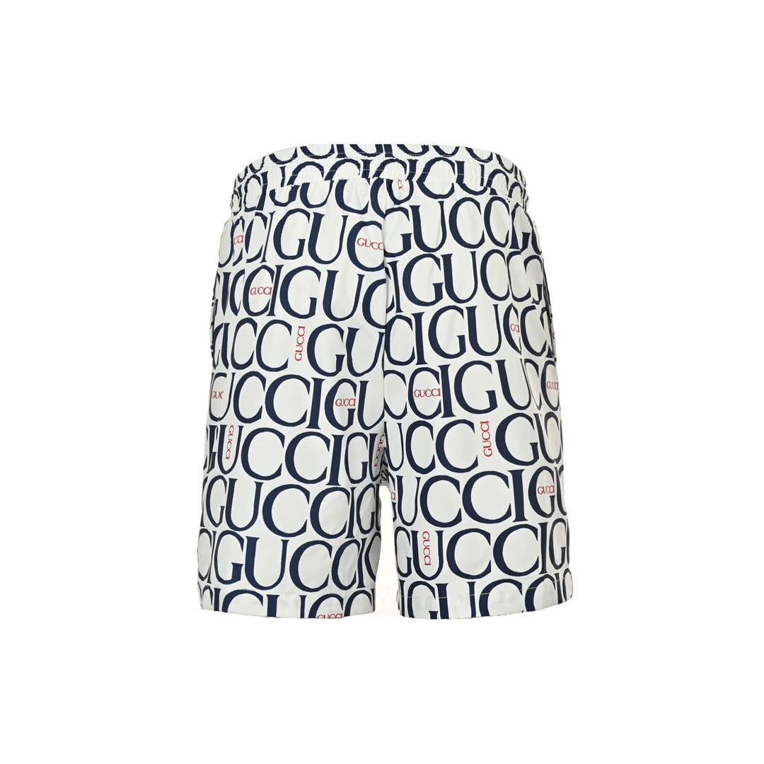 Gucci 24ss Capsule Collection All Over Print Beach Shorts
