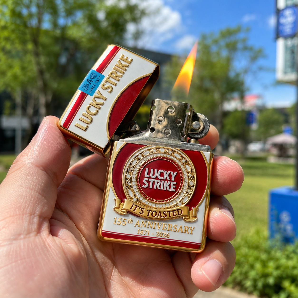 Lucky Strike 155th Anniversary Limited Edition Zippo