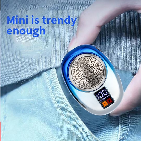 2025 New Digital Display Portable Waterproof Shaver Electric Beard Trimmer