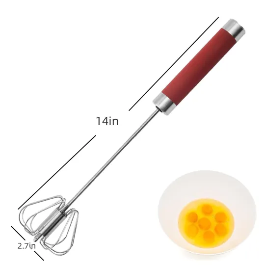 🔥HOT SALE 49% OFF🔥 -Stainless Steel Semi-Automatic Whisk