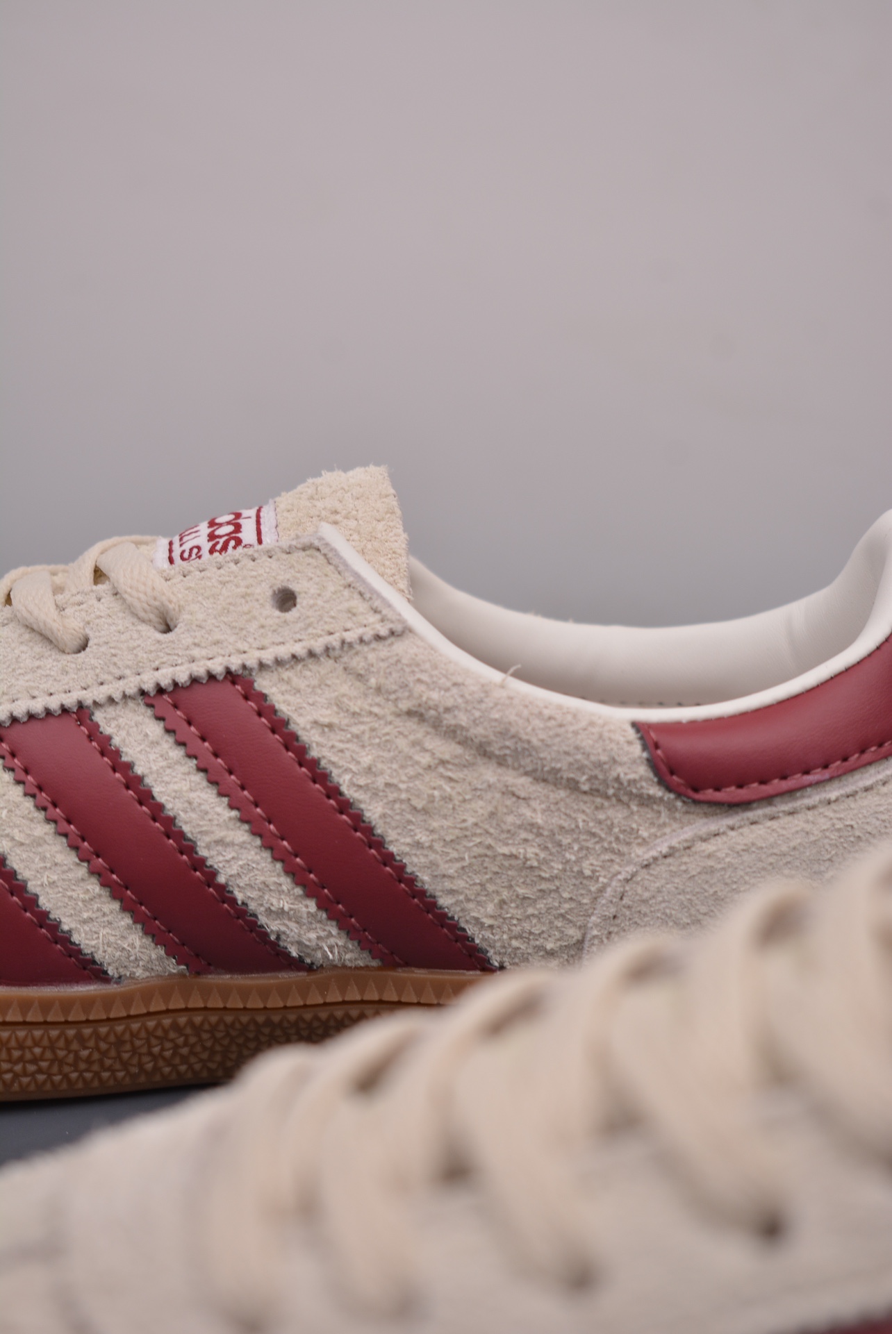 Adidas Handball Spezial Beige Wine Red JH8699