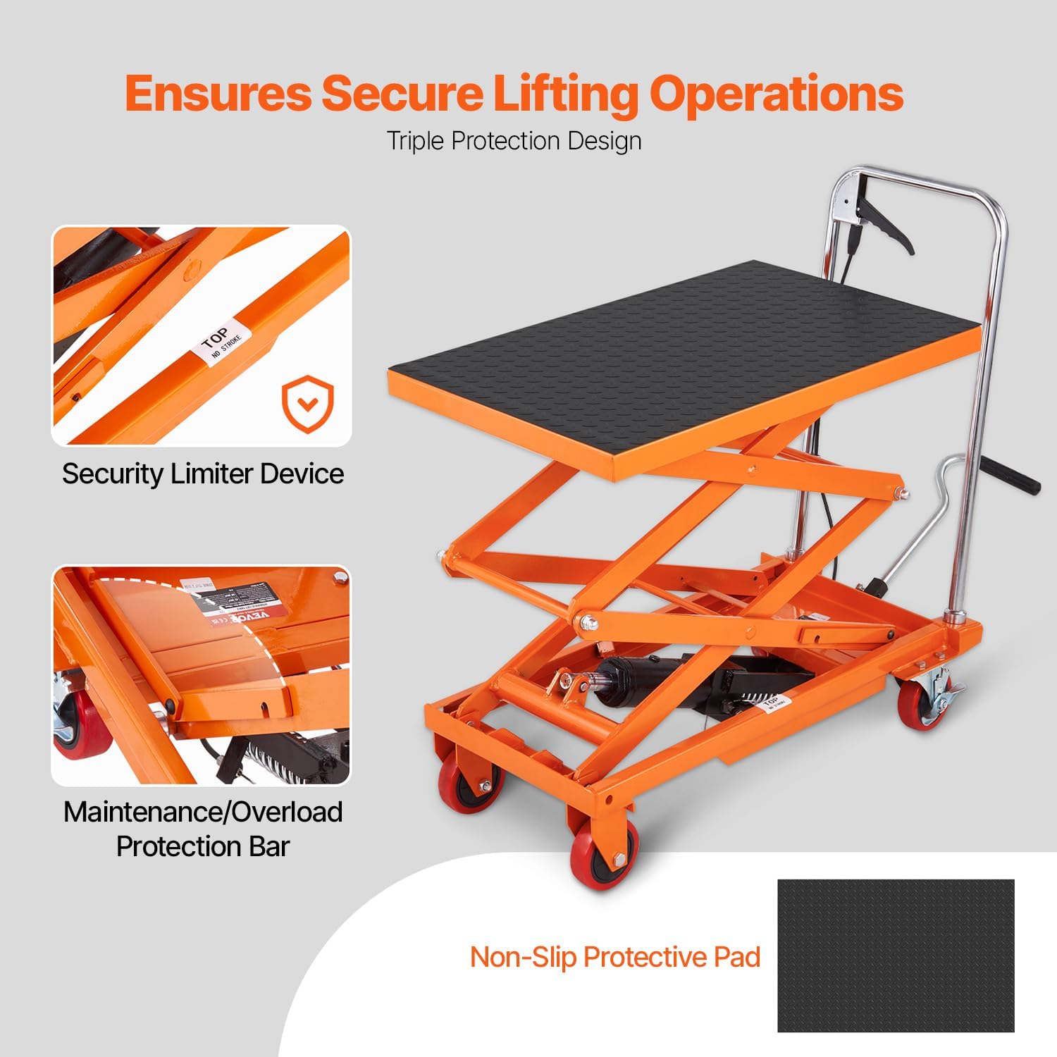 🔥Spring Fresh Sale 🎁Hydraulic Lift Table Cart