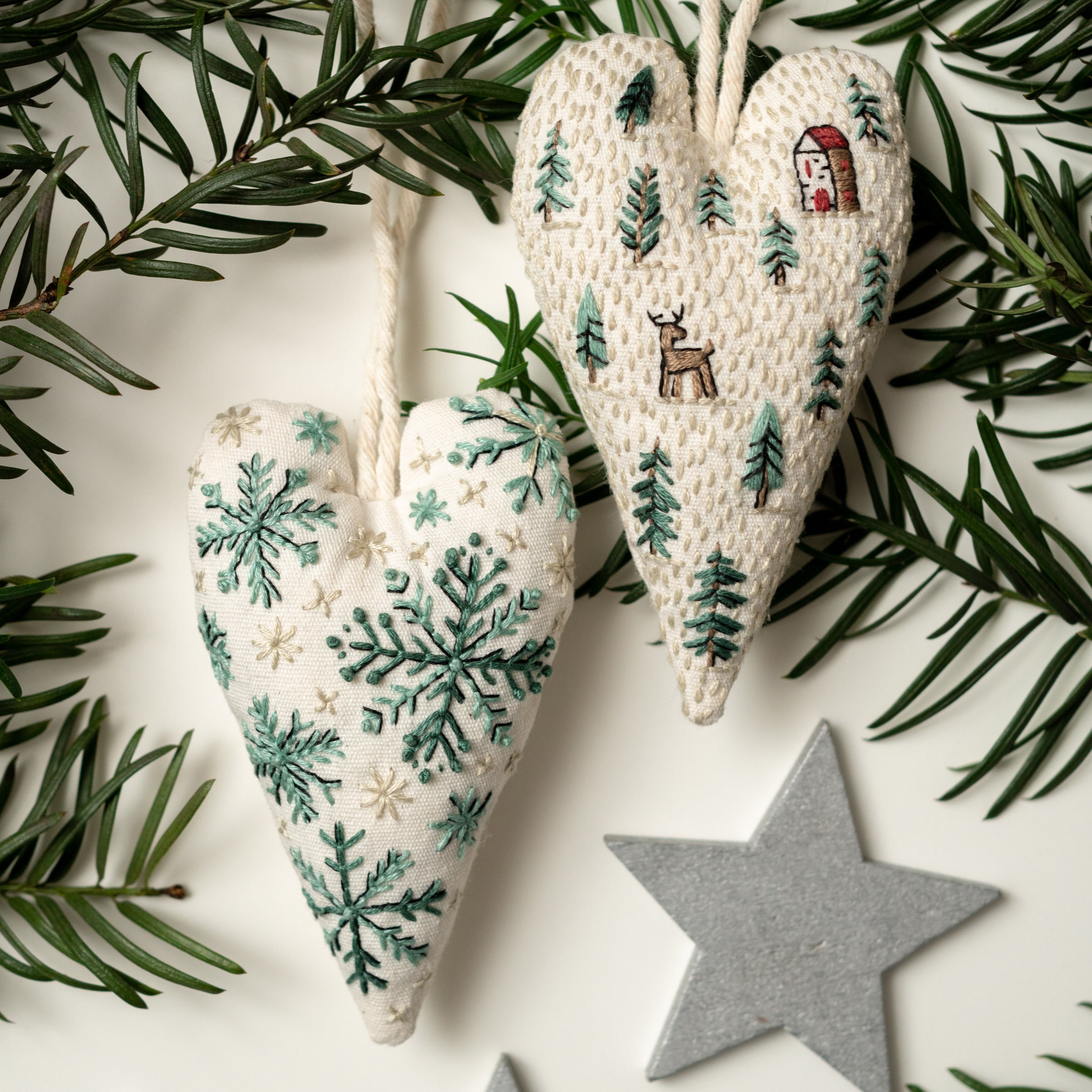 🎅2024 Christmas Promos🔥DIY Ornament for Christmas in the shape of a heart