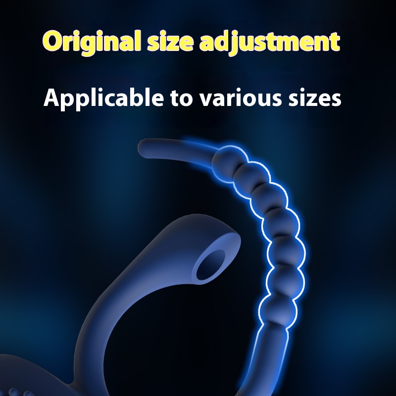 Lock Semen Ring To Delay Ejaculation - Rabbit Ear Version