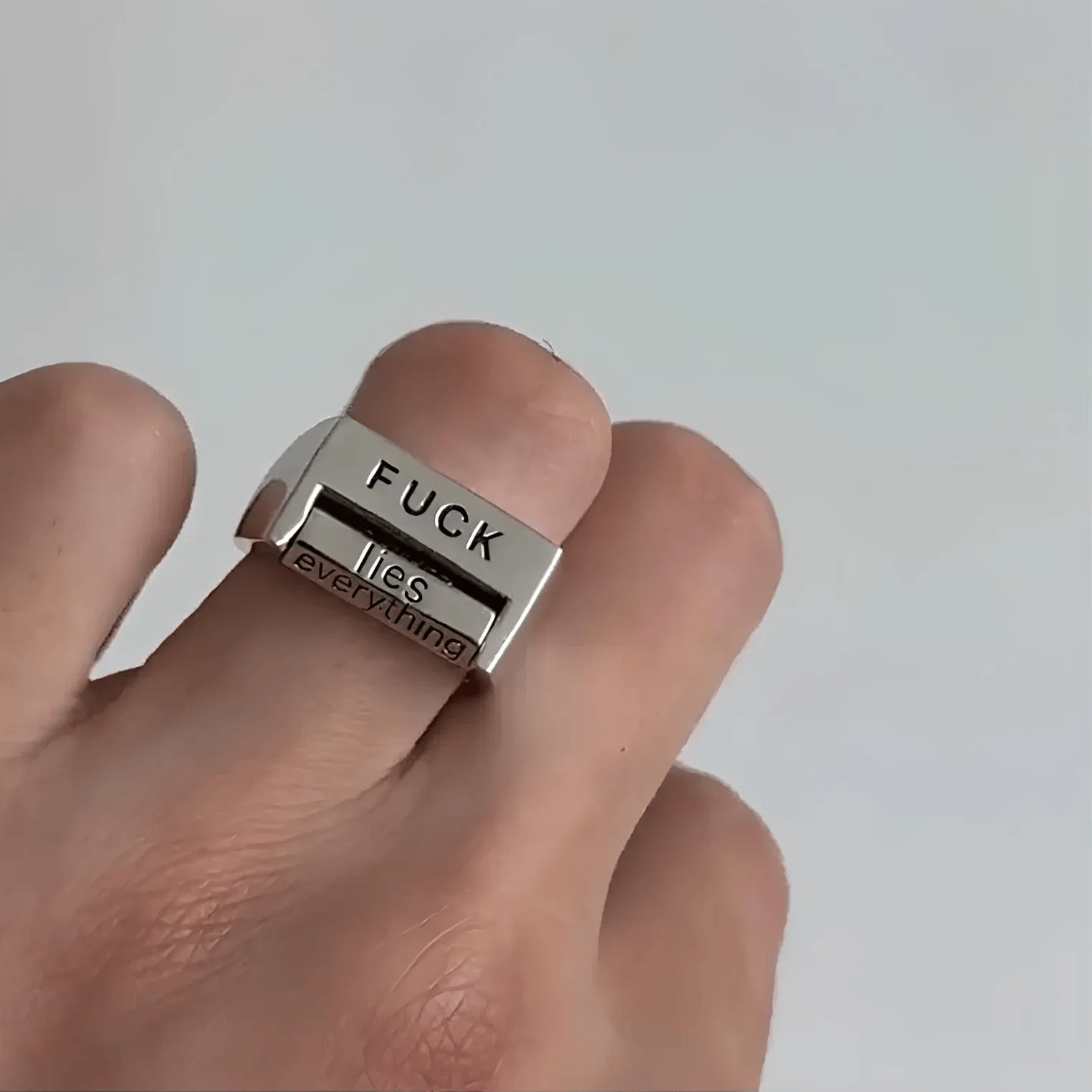 On Sale🔥Fu*K Rotatable Mood Control Ring
