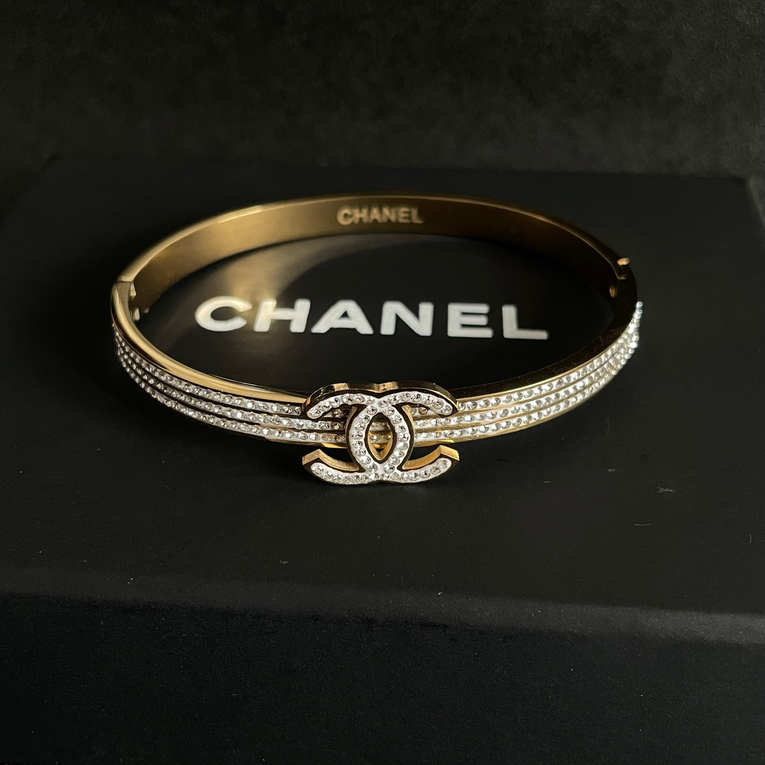 Chanel Double C Diamond Bracelet