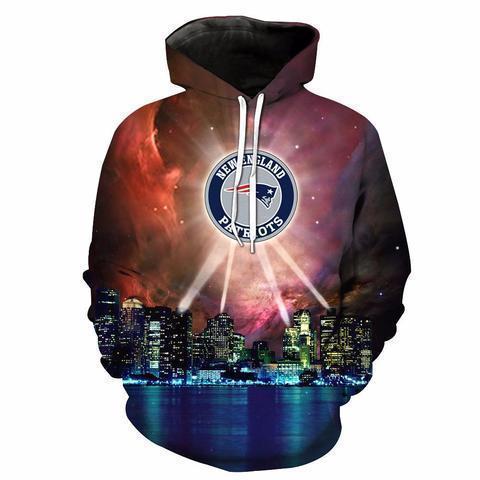 PATRIOTS 3D HOODIE