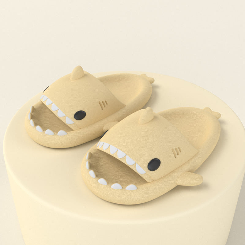 Slippers Funny Shark Cartoon