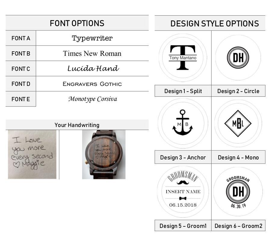 Wooden Watches - Fiel
