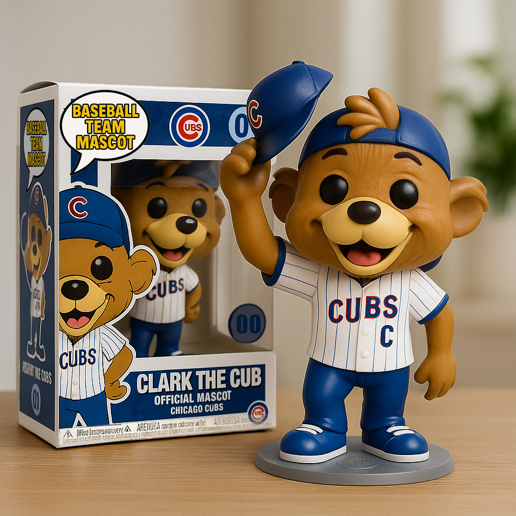 MLB OFFICIAL MASCOT POP FIGURES EDITION